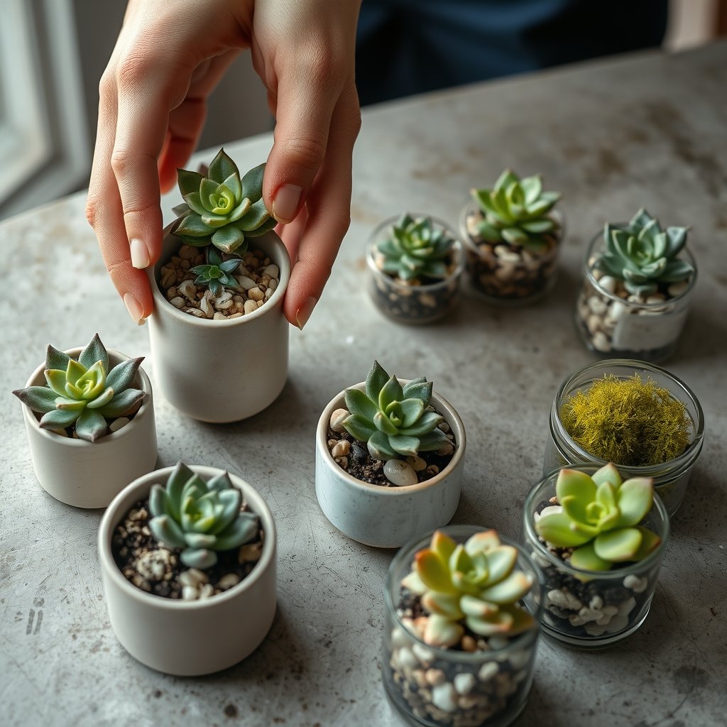 Live Succulents: 2026 Ultimate Guide For Amazing Indoor Succulent Care 2 live succulents in action